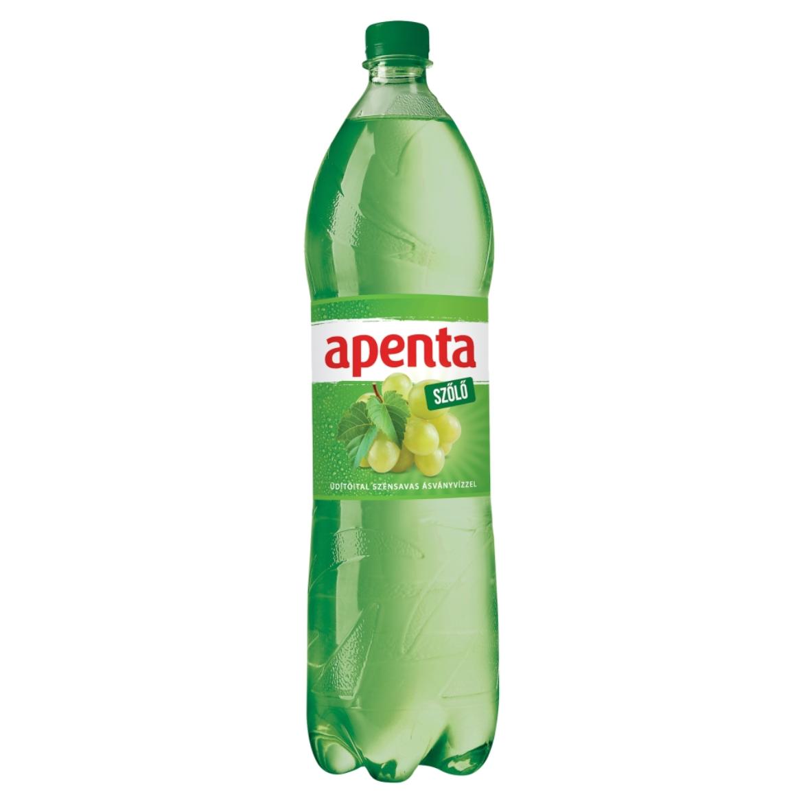 Apenta szőlő szénsavas üdítőital természetes ásványvízzel
