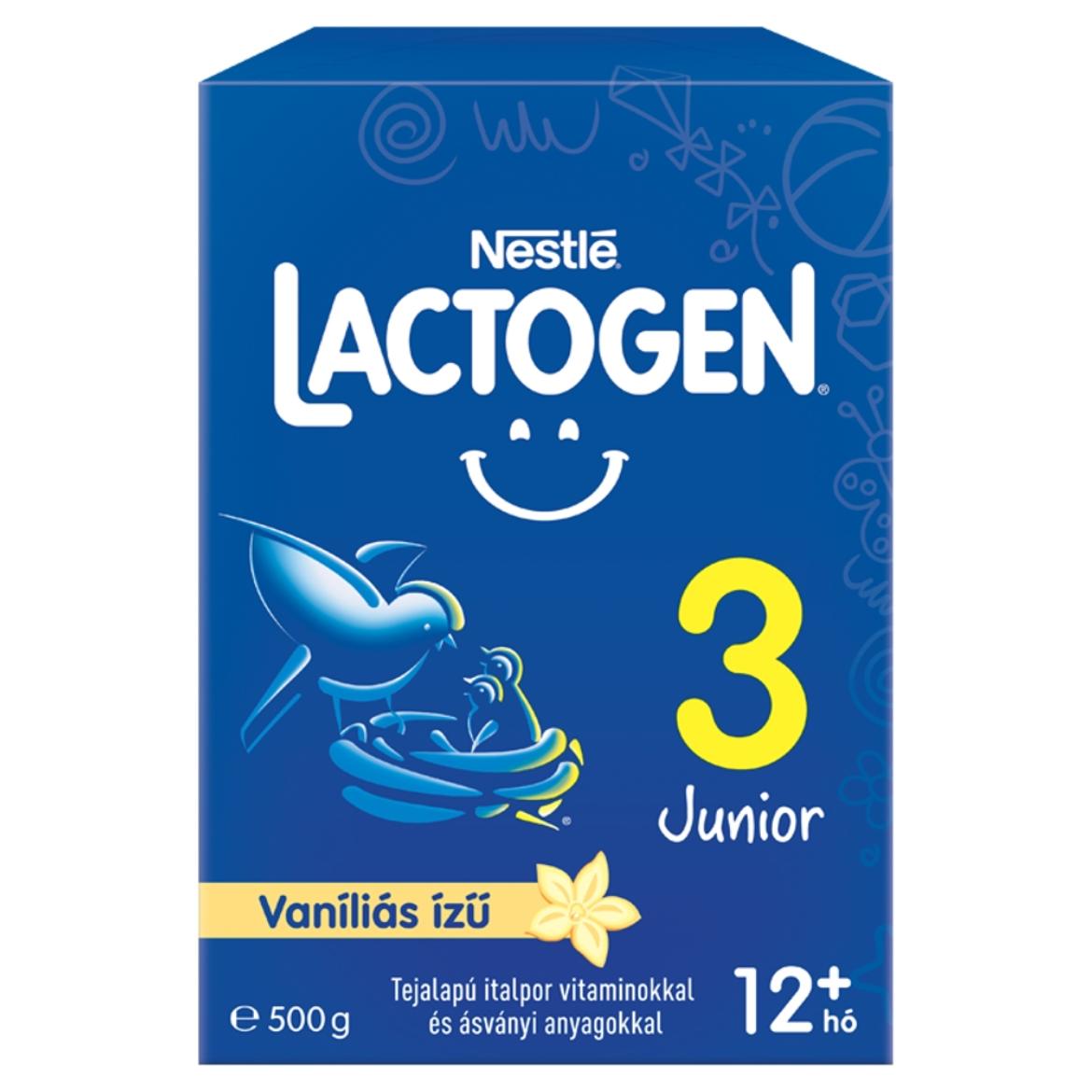 Nestlé Lactogen 3 Junior vaníliás ízű tejalapú italpor 12+ hó
