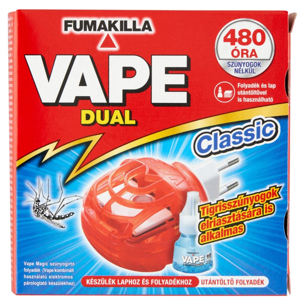 Vape Magic elektromos készülék lapkához és folyadékhoz + szúnyogirtó folyadék 60 éj