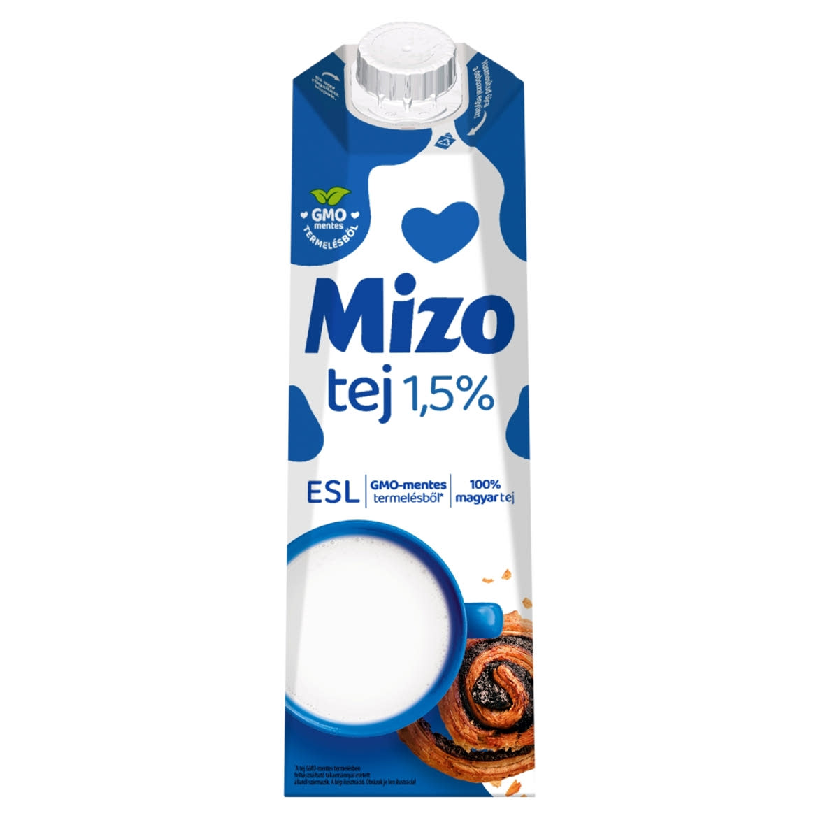 Mizo zsírszegény tej 1,5%