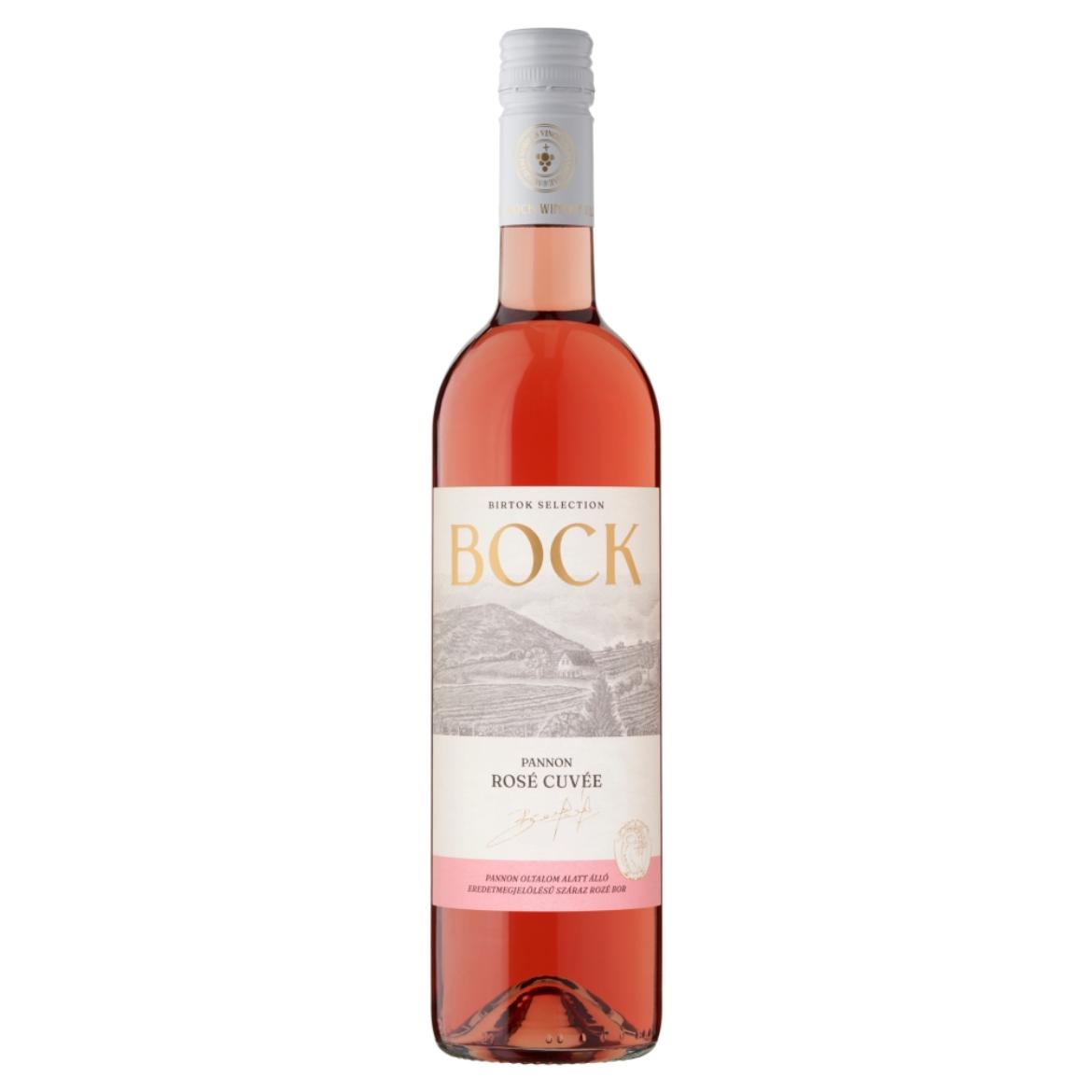 Bock Pannon Rosé Cuvée száraz rosébor 13%