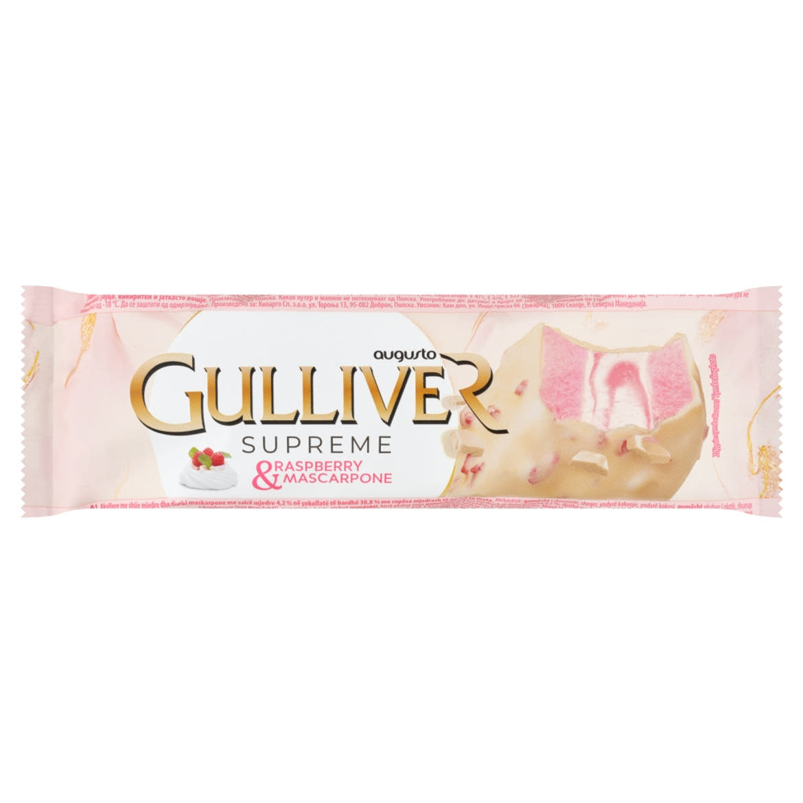 Guliver málna és mascarpone,