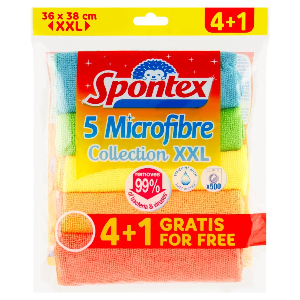 Spontex mikroszálas törlőrongy XXL 5 db