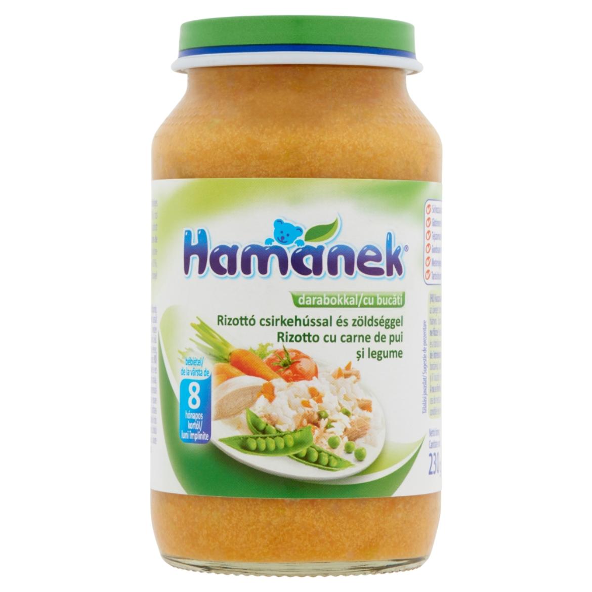 Hamánek Bébiétel Csirkehússal És Zöldséggel 8 Hónapos Kortól