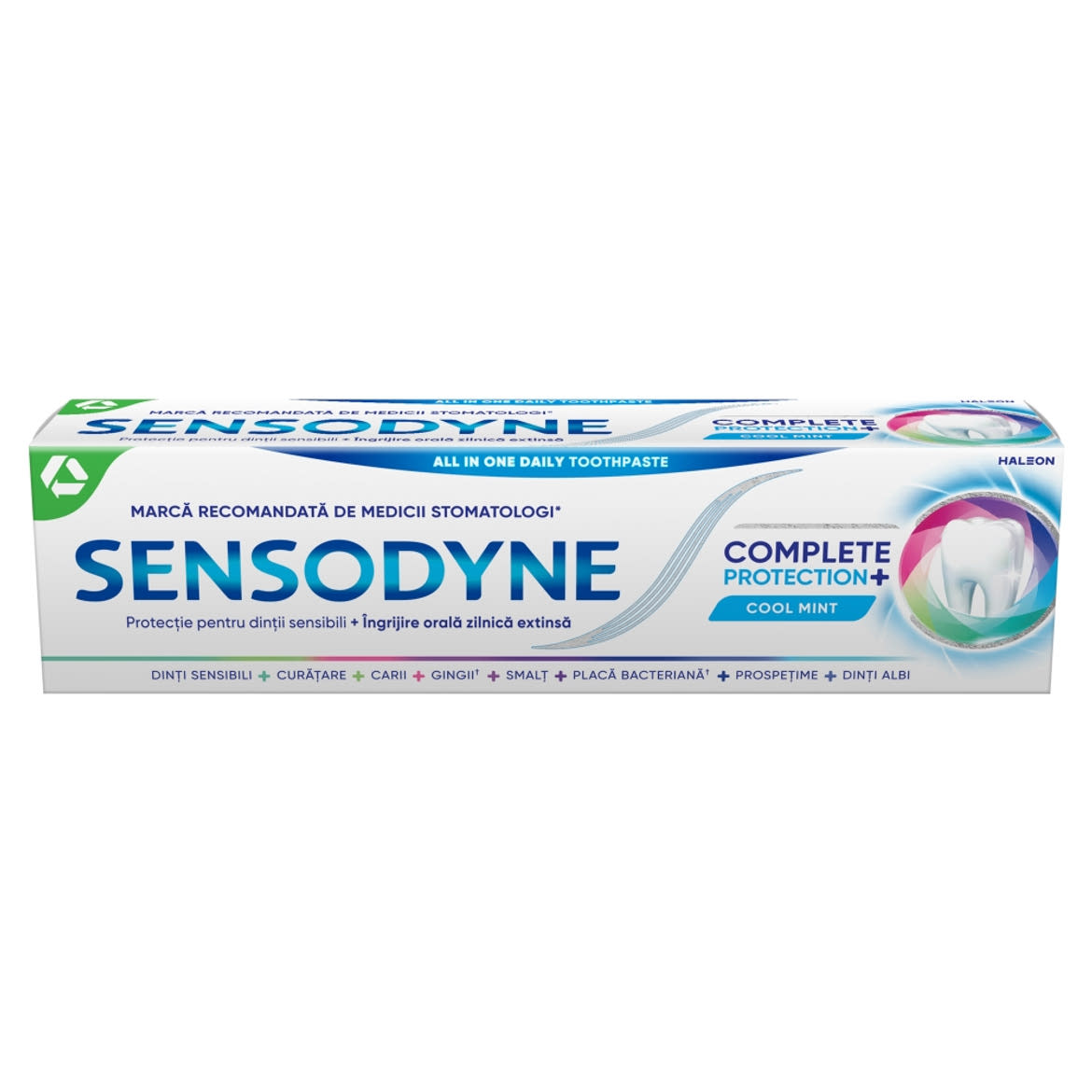 Sensodyne Complete Protection+ Cool Mint fluoridos fogkrém