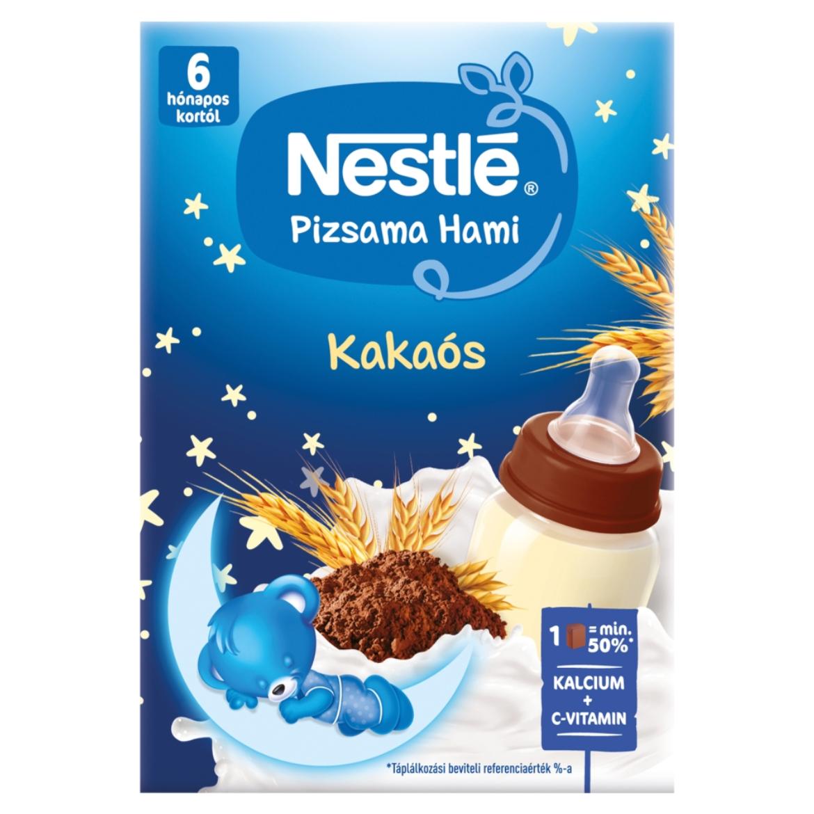Nestlé Pizsama Hami UHT kakaós folyékony gabonás bébiétel 6 hónapos kortól 2 x