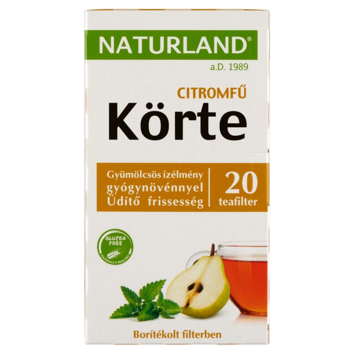 Naturland Fruit and Herb körte & citromfű gyümölcstea