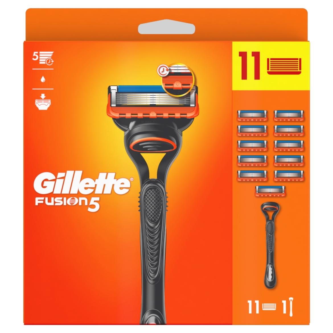 Gillette Fusion5 borotva+11 db betét
