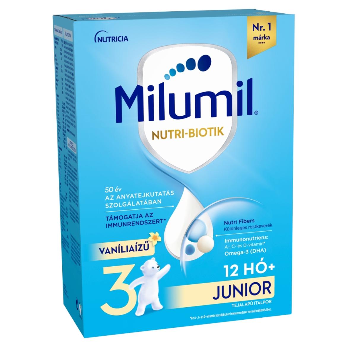 Milumil 3 Junior ital vaníliaizű 12 hónapos kortól