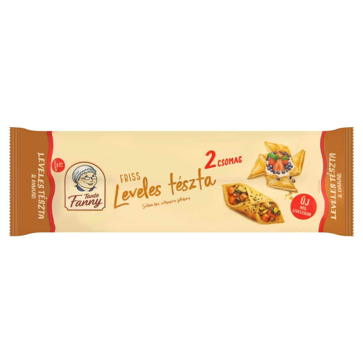 Tante Fanny friss leveles tészta 2 x  (600 g)