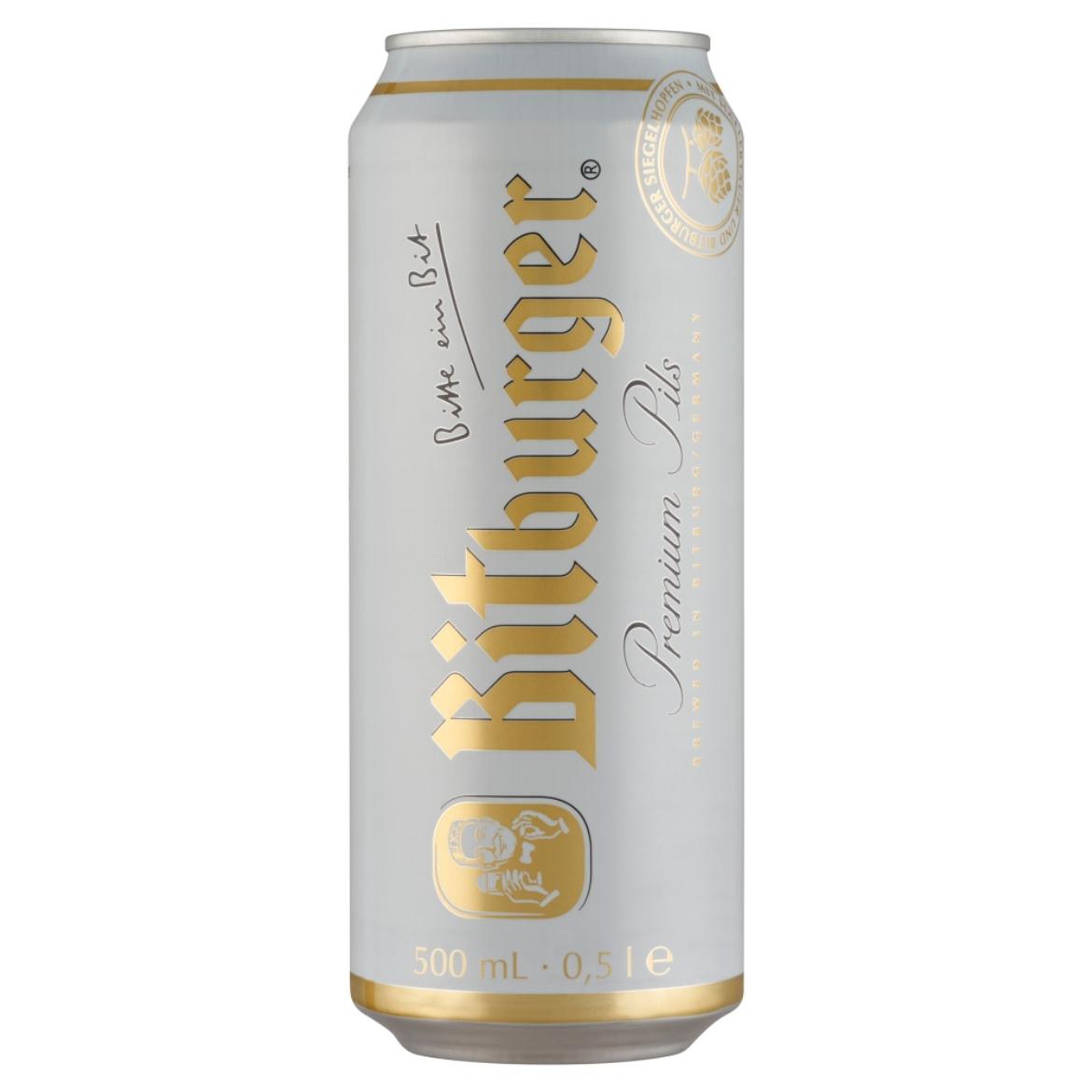 Bitburger Premium Pils világos német sör 4,8%