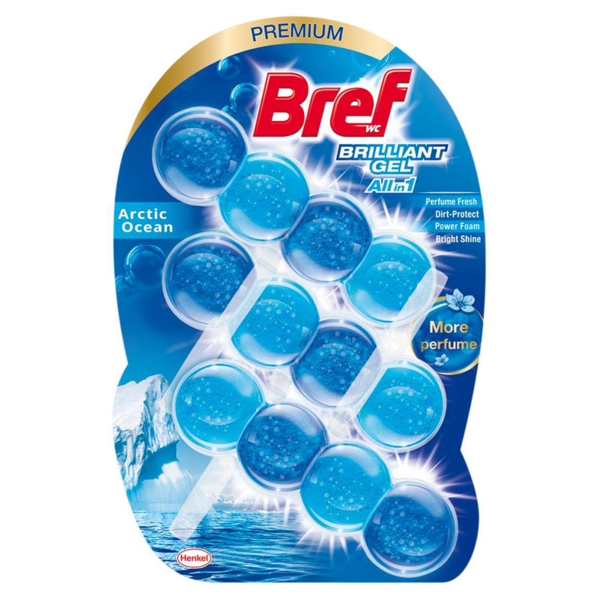 Bref Brilliant Gel Arctic Ocean WC frissítő 3 x