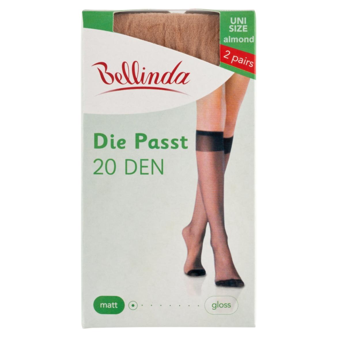 Bellinda Die Passt 20 den almond térdharisnya 2 pár