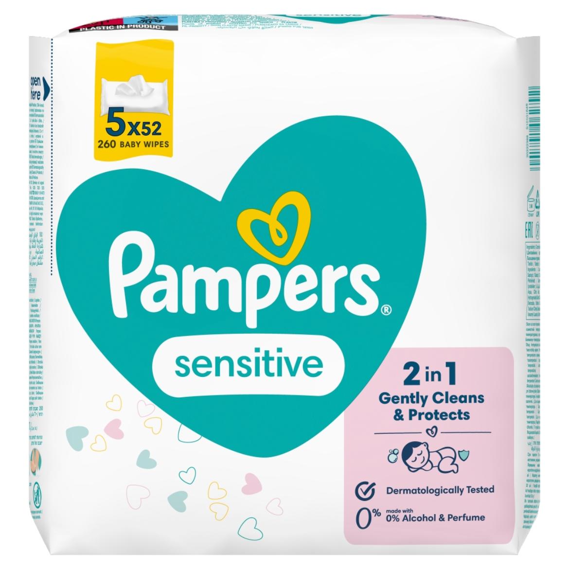 Pampers Sensitive törlőkendő