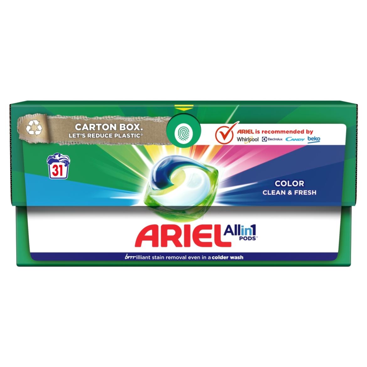 Ariel All-in-1 PODs Color Clean & Fresh Folyékony Mosószerkapszula