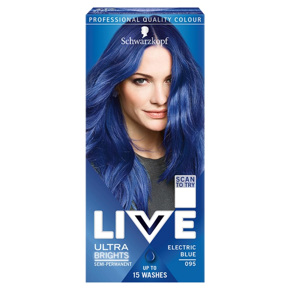 Schwarzkopf Live hajszínező 95 Vibráló kék