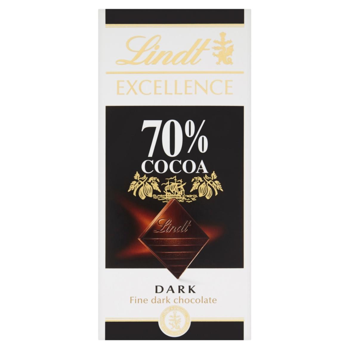 Lindt Excellence extra keserű csokoládé 70%