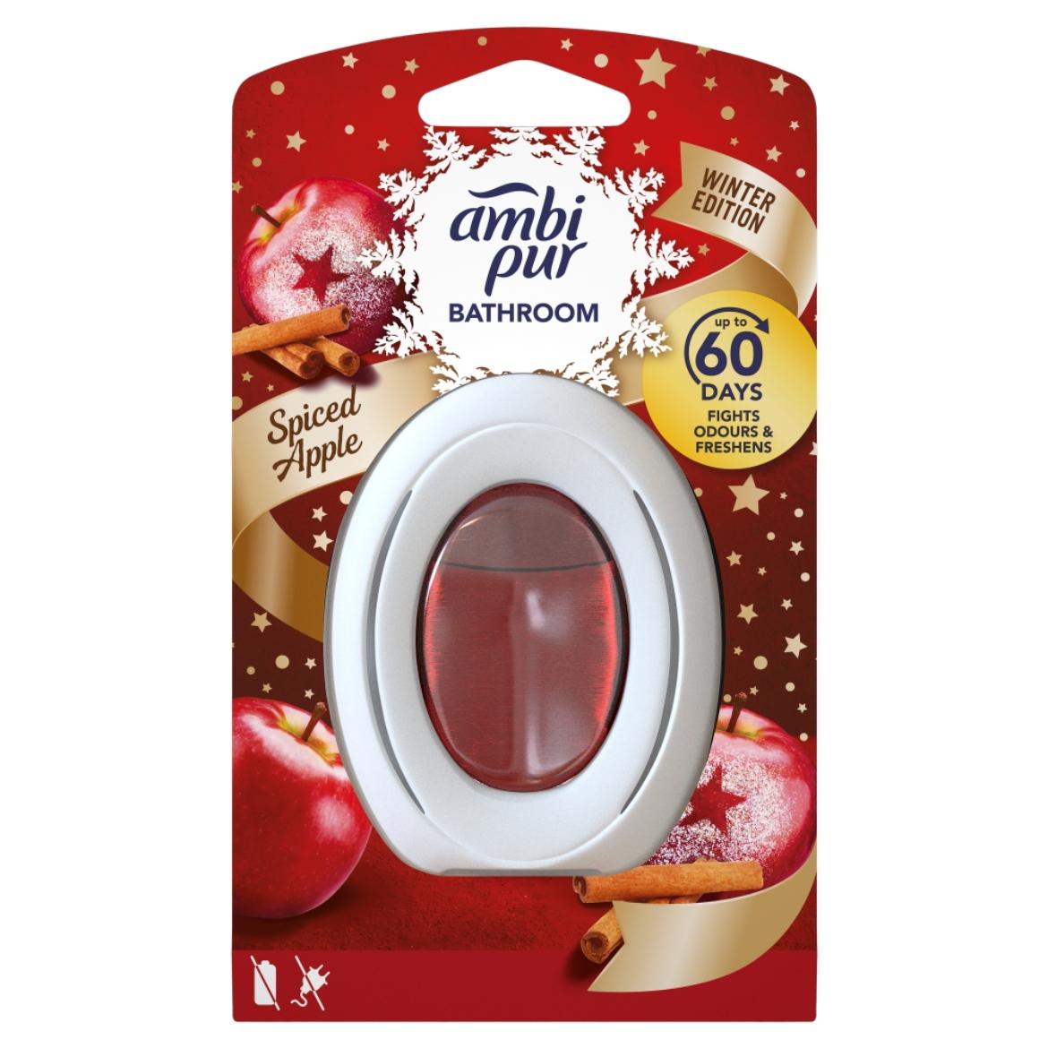 Ambi Pur Fürdőszobai Légfrissítő - Folyamatos Szagsemlegesítés És Szagmegelőzés, Spiced Apple