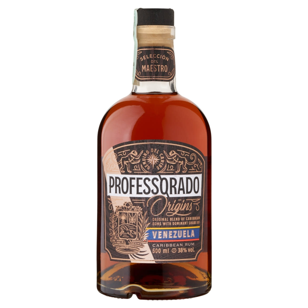 Professorado Rum Origins Venezuela 38% 0,5 L