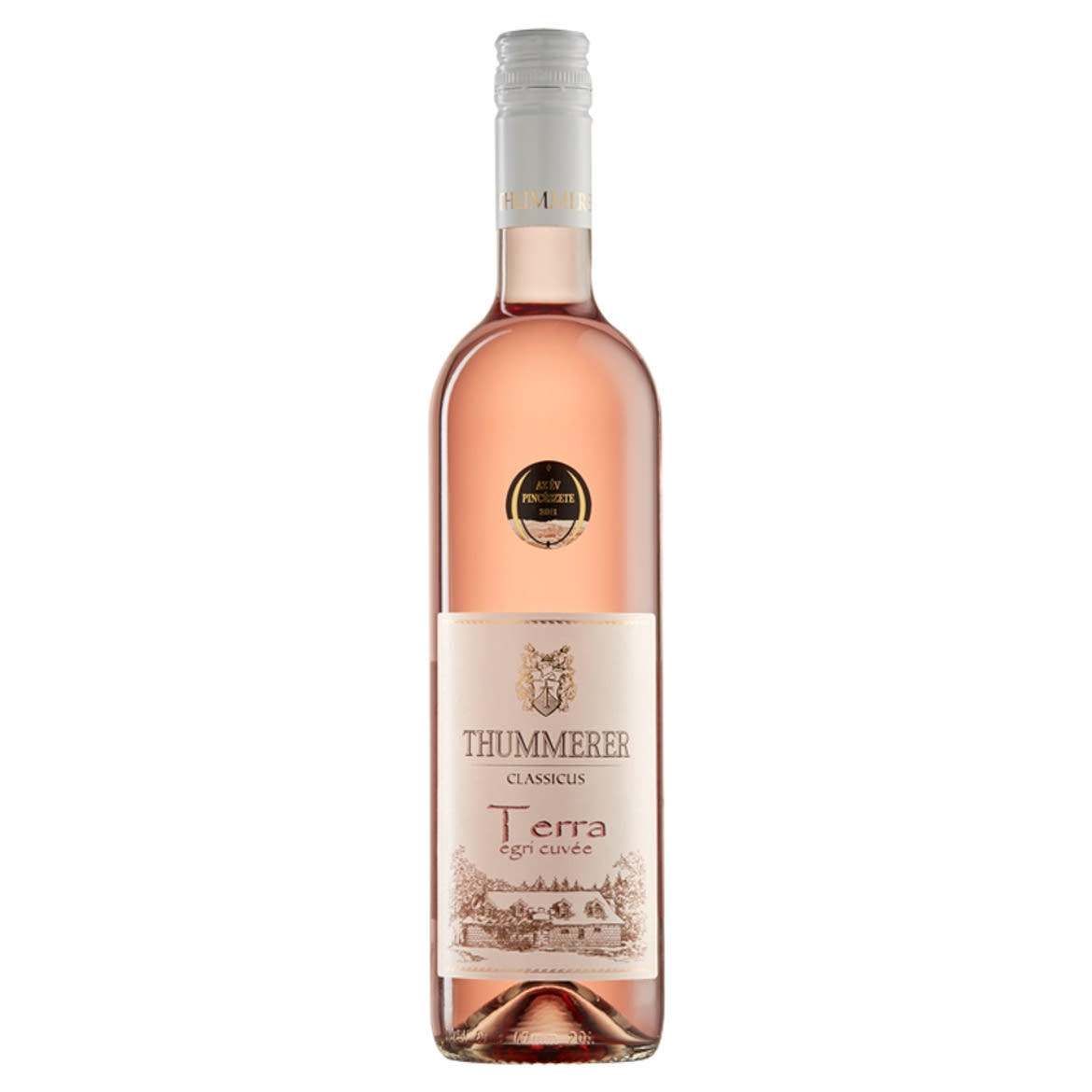 Thummerer Terra Egri Cuvée Rozé classicus száraz rozébor 12,5%