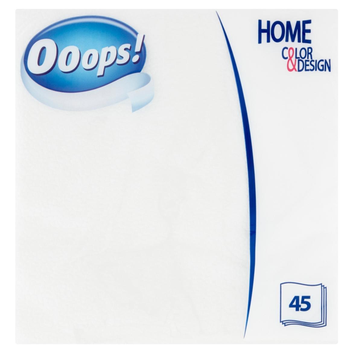 Ooops!Home Color ß Design szalvéta 1 rétegű