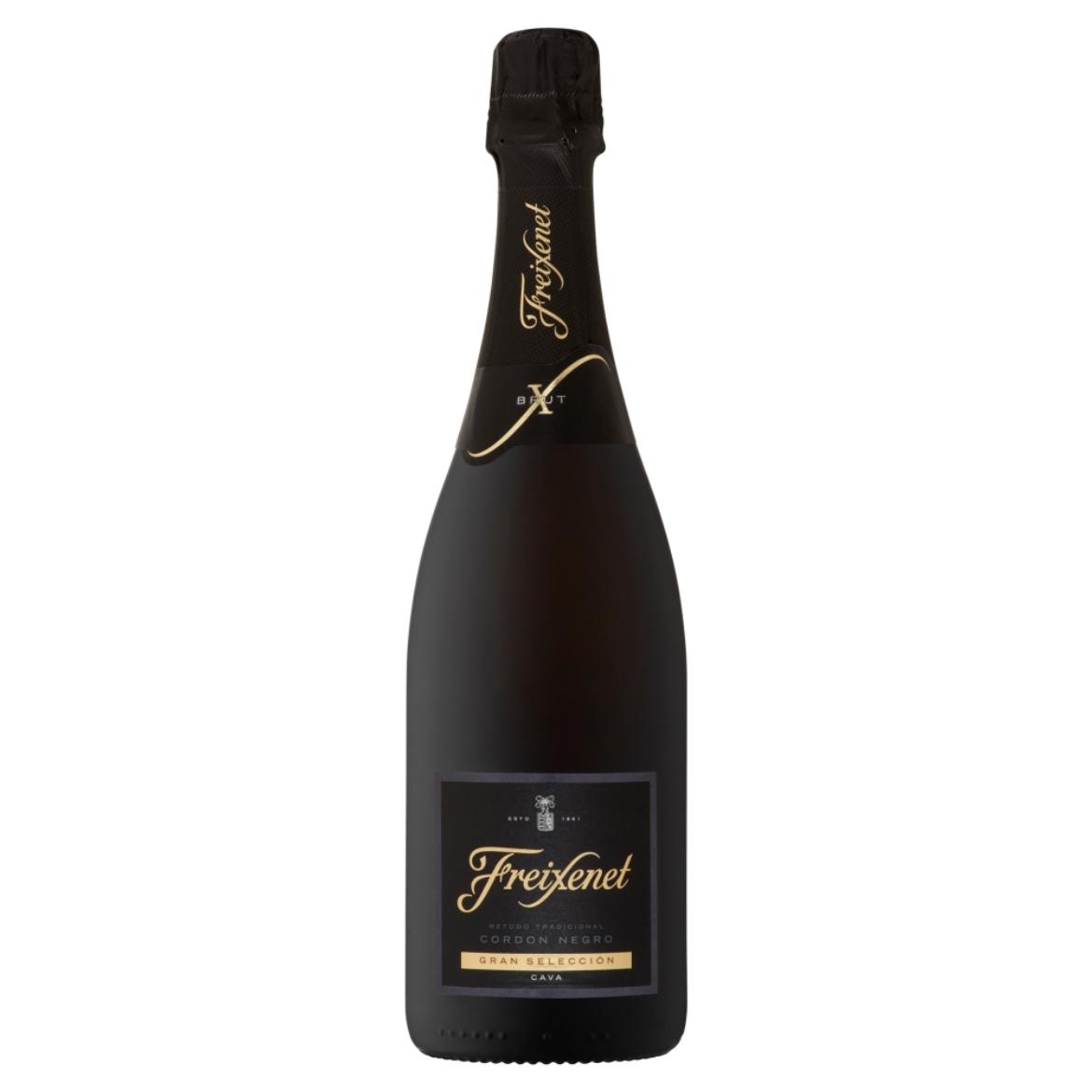 Freixenet Cordon Negro Brut Cava, brut, fehér, minőségi pezsgő 11,5%