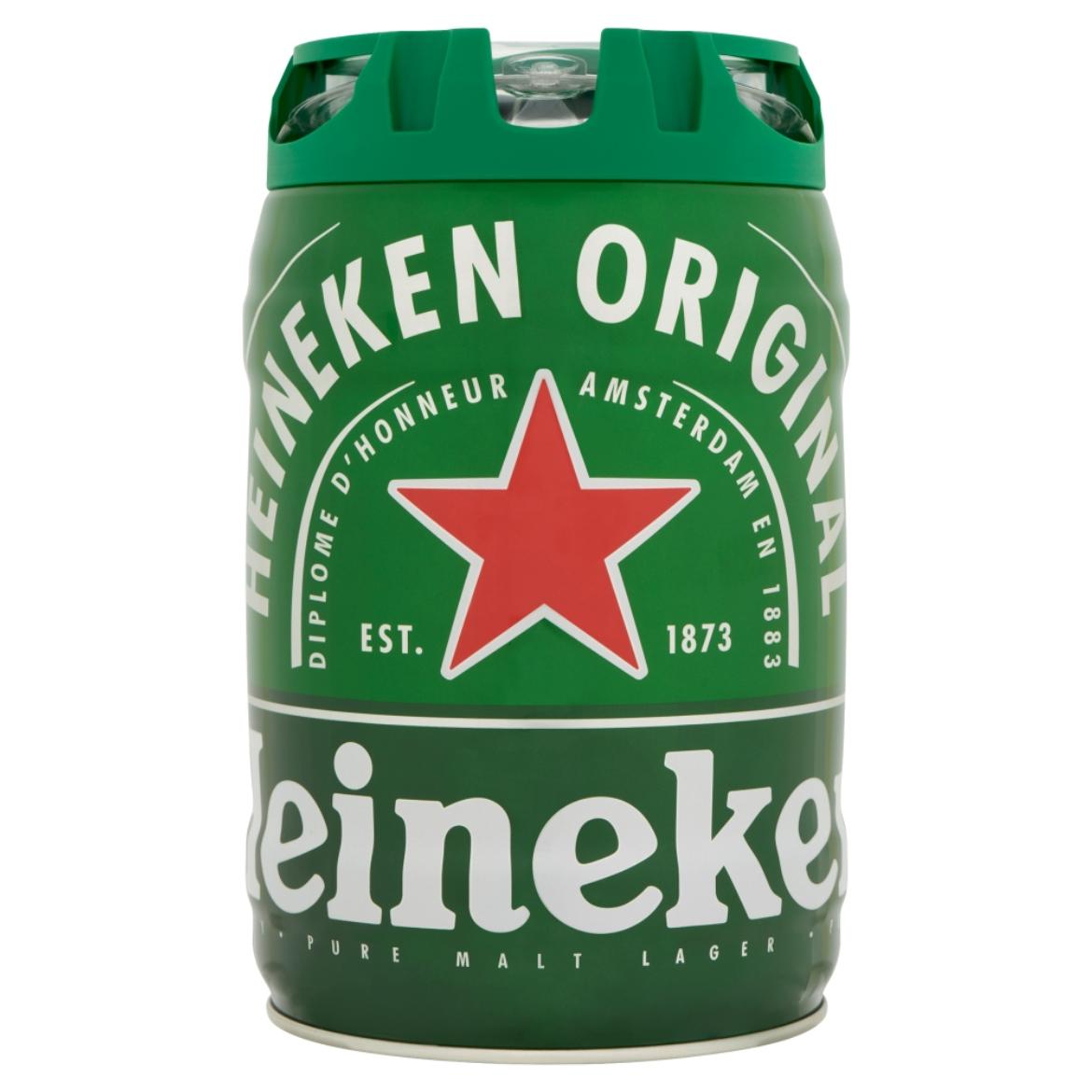 Heineken minőségi világos sör 5%  hordó
