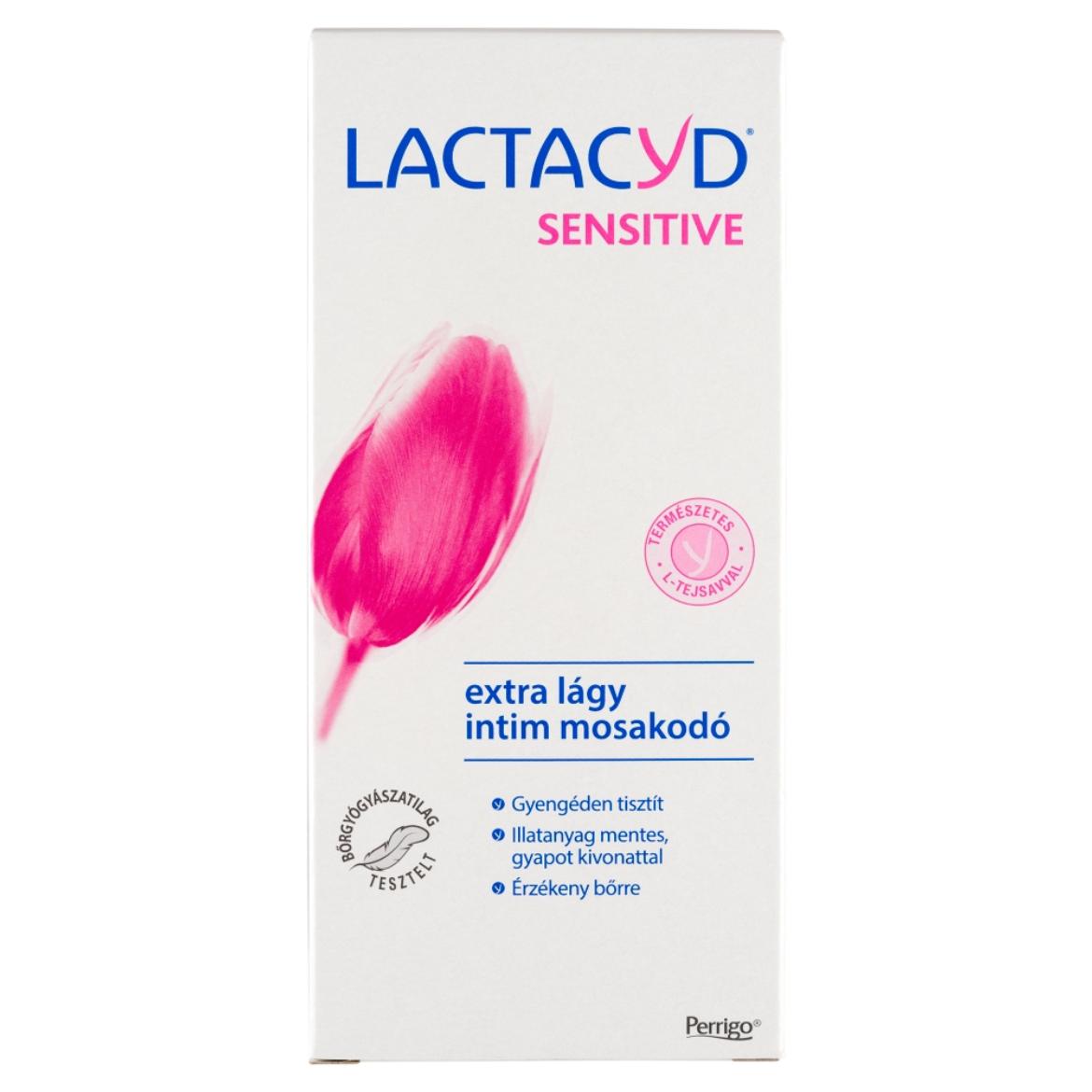 Lactacyd Sensitive extra lágy intim mosakodó