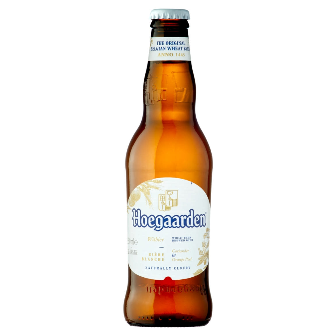 Hoegaarden White minőségi világos belga fehér búzasör 4,9% 0,33 l