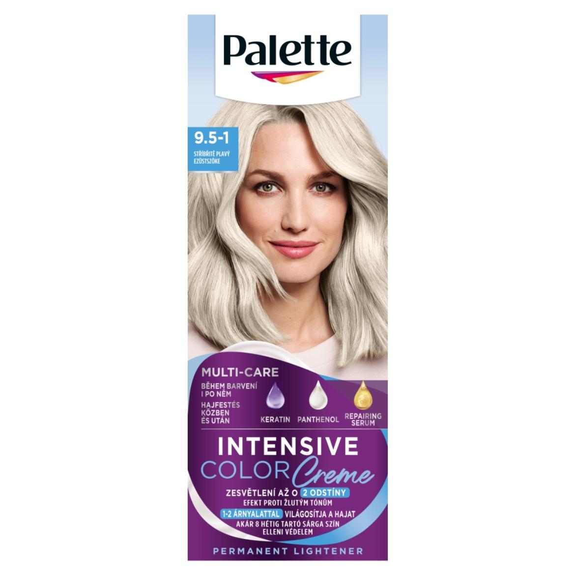 Schwarzkopf Palette Intensive Color Creme tartós hajfesték 9,5-1 ezüstszőke (C9)