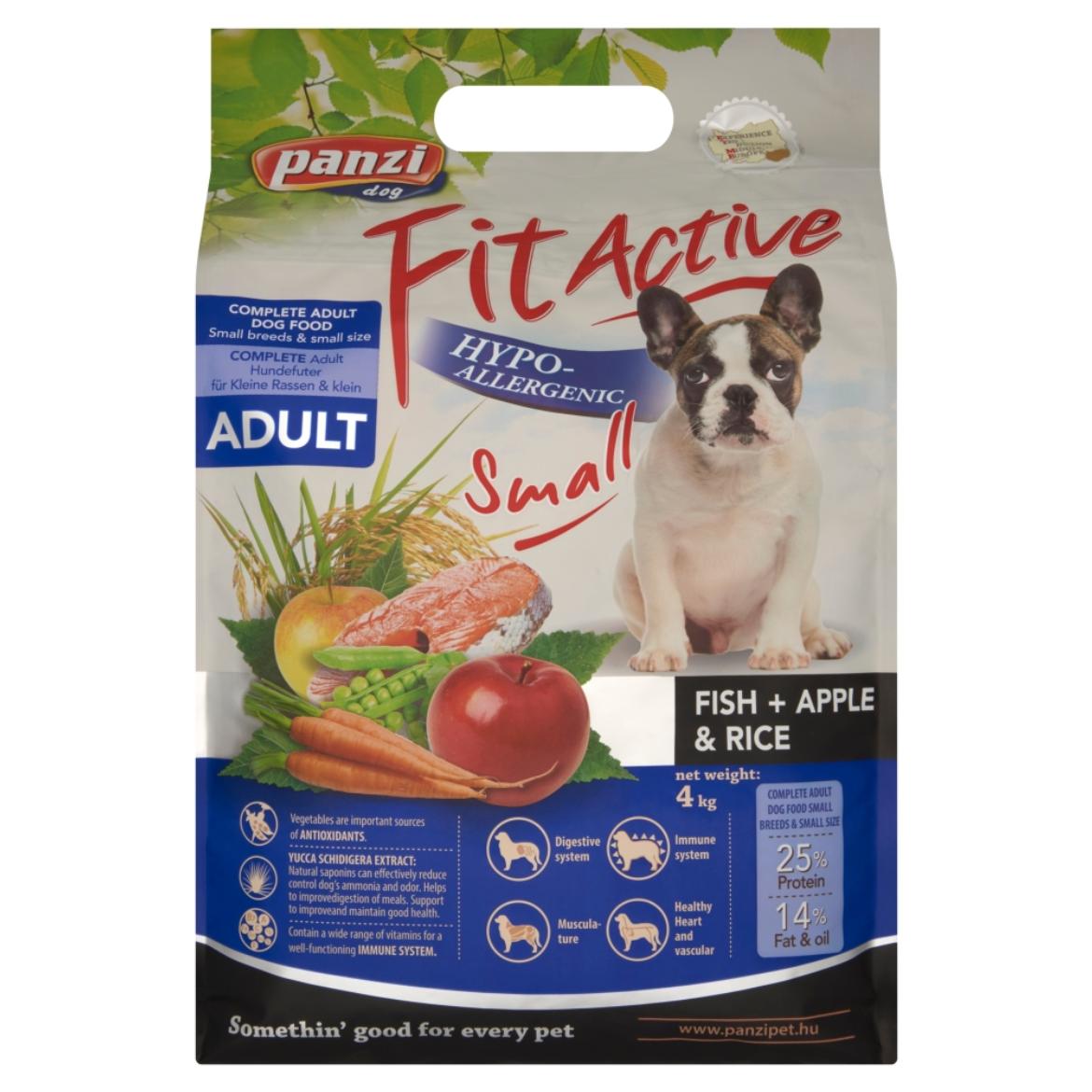FitActive Hypoallergenic kutya szárazeledel small hal&alma