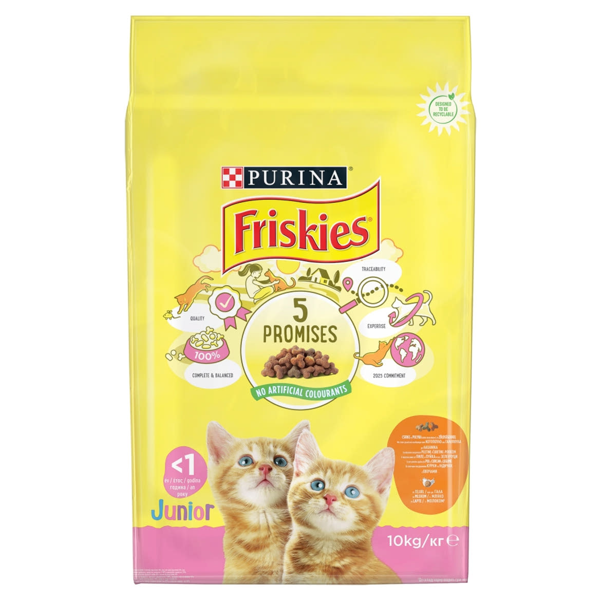 FRISKIES macska szárazeledel junior