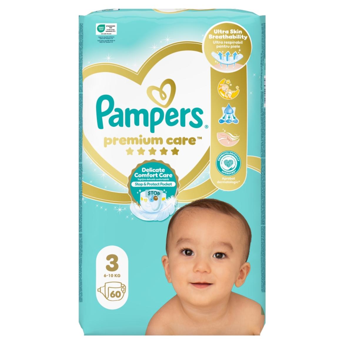 Pampers Premium Care Pelenka, 3 Méret, 6kg-10kg