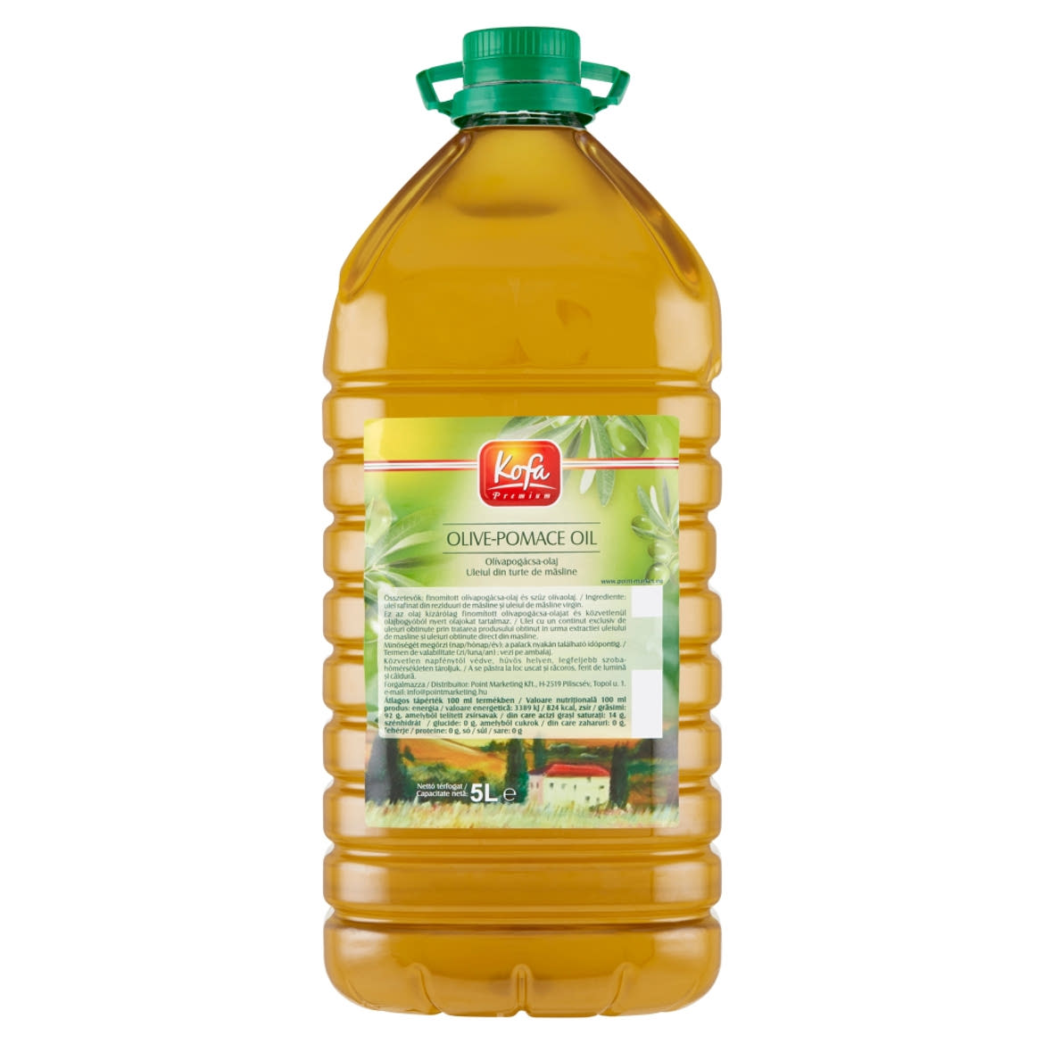 Kofa Premium olívapogácsa-olaj