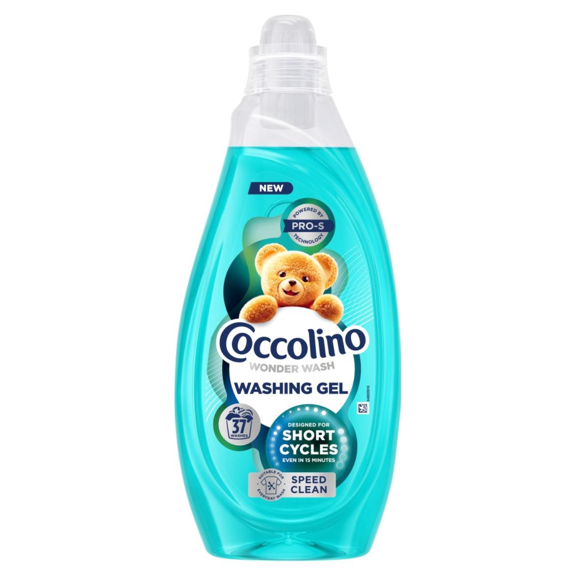 Coccolino Wonder Wash Speed Clean folyékony mosószer 37 mosás