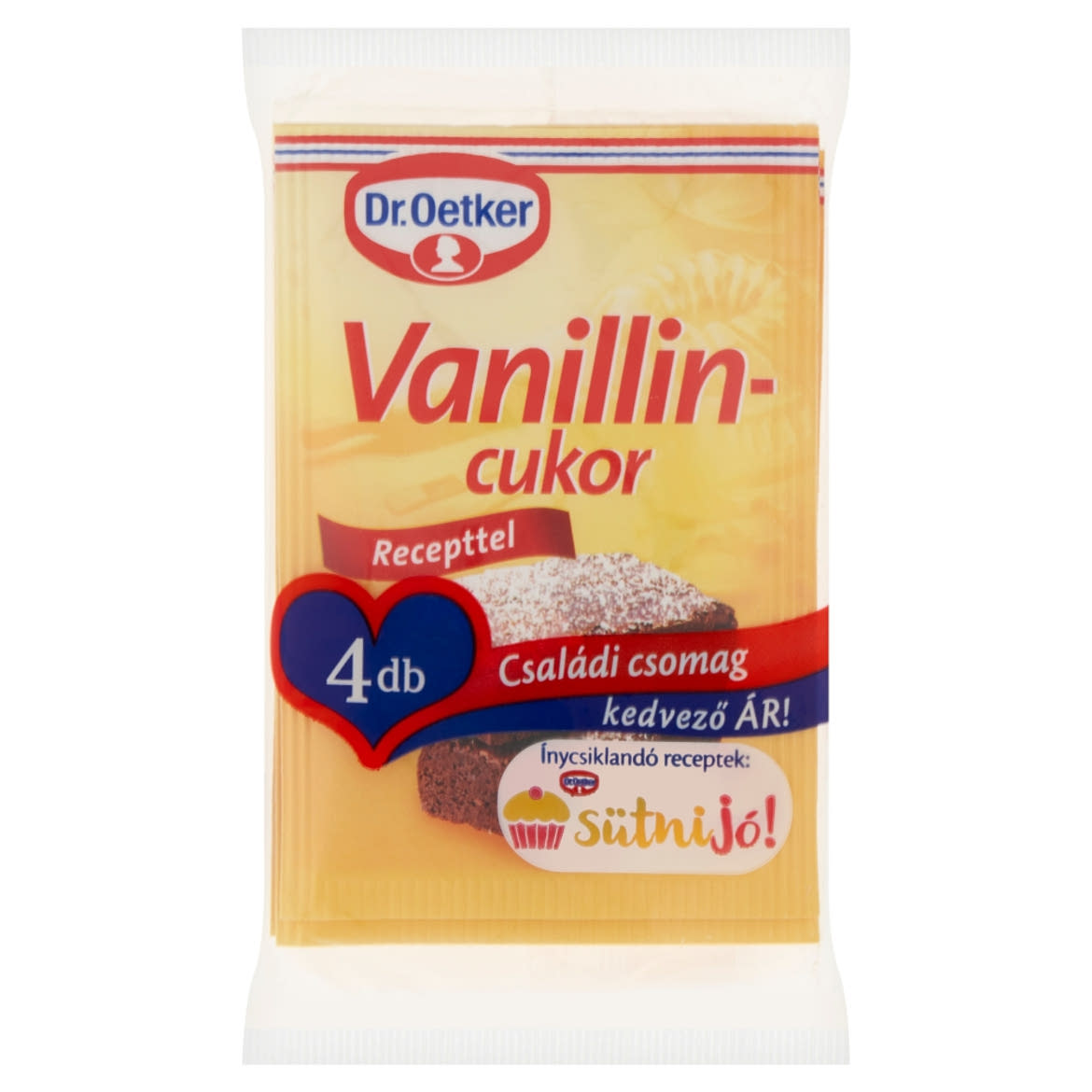 Dr. Oetker Vanillincukor 4 x