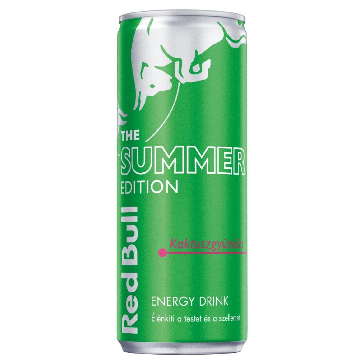 Red Bull The Summer Edition energiaital kaktuszgyümölcs ízesítéssel