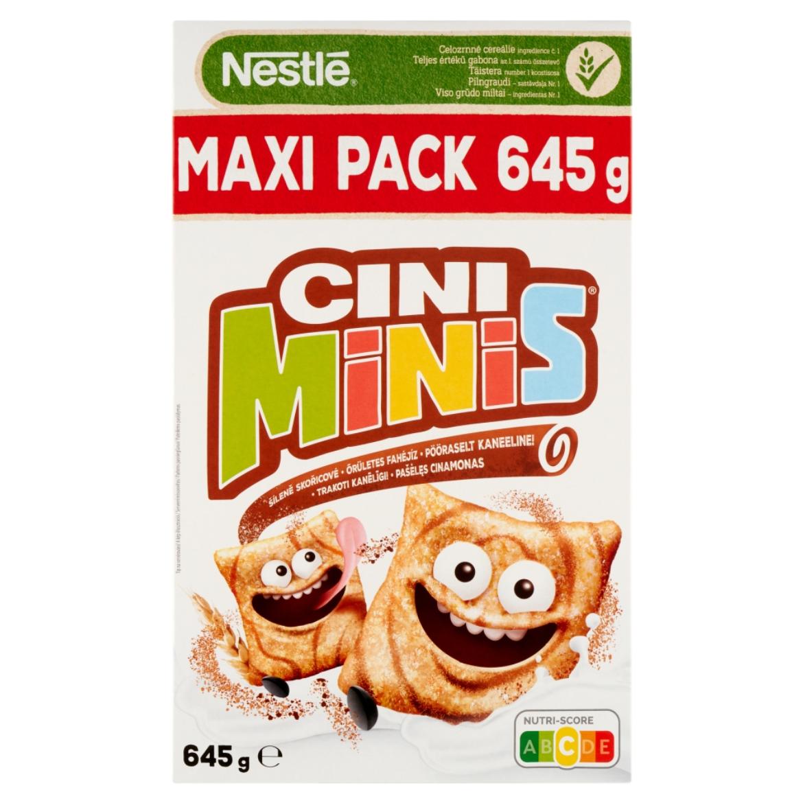 Cini Minis ropogós fahéjas gabonapehely teljes kiőrlésű búzával