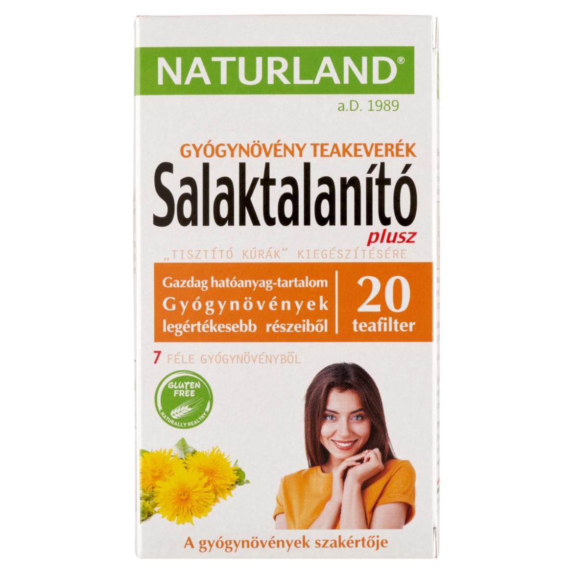 Naturland Herbal salaktalanító plusz gyógynövény teakeverék
