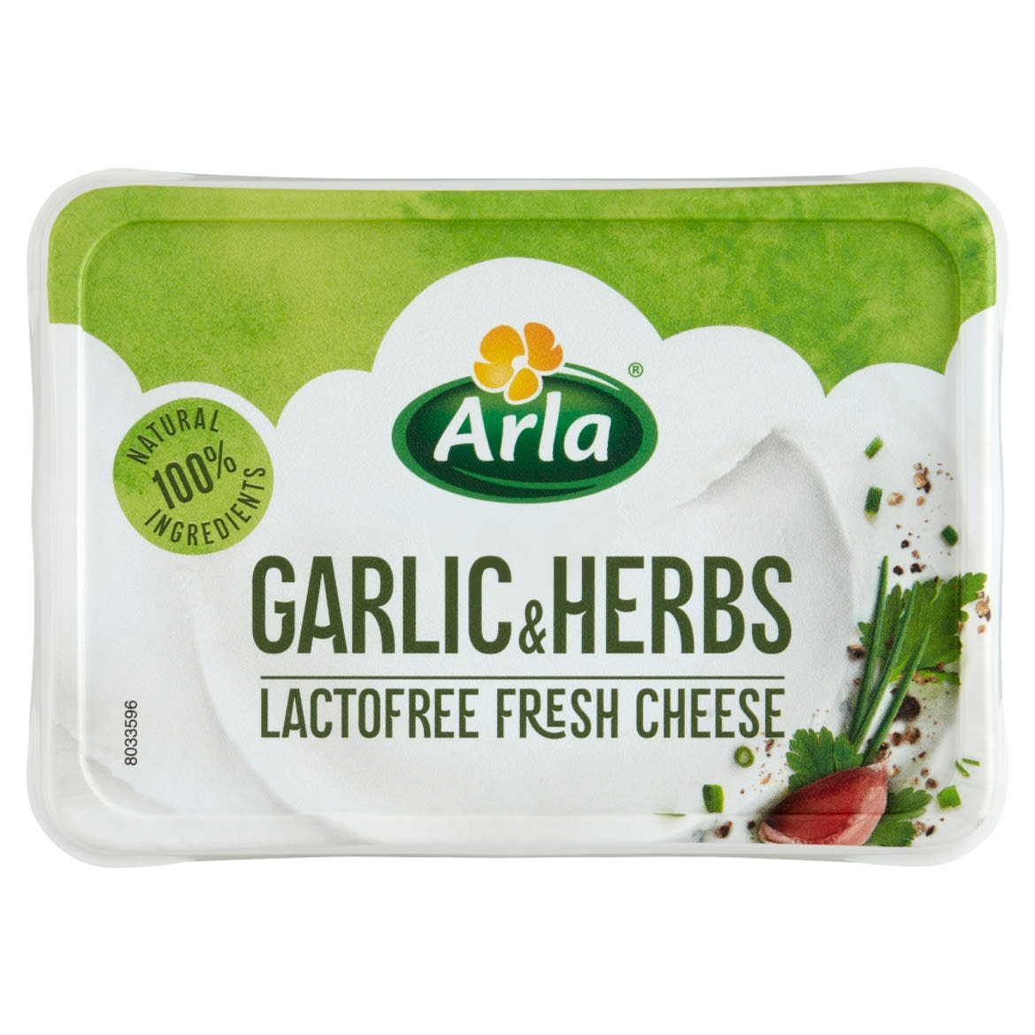 Arla fokhagymás fűszeres friss zsíros lágy laktózmentes krémsajt
