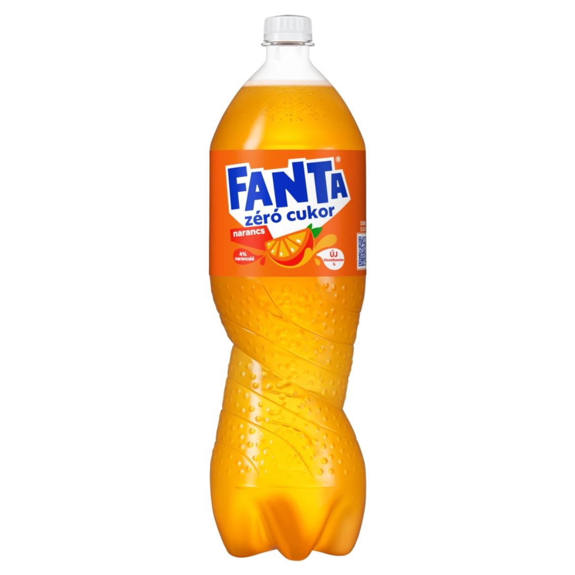 Fanta Zero Narancs energiamentes szénsavas üdítőital édesítőszerekkel