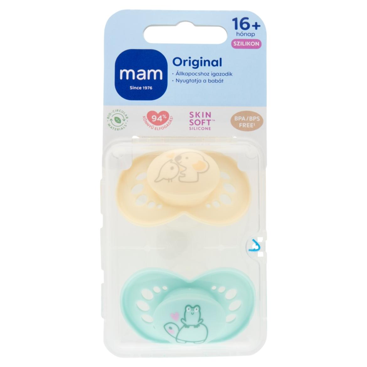 MAM Original szilikon játszócumi 16 hónapos kortól