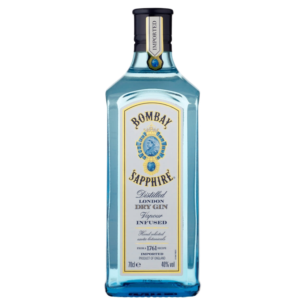Bombay Sapphire London száraz gin 40%