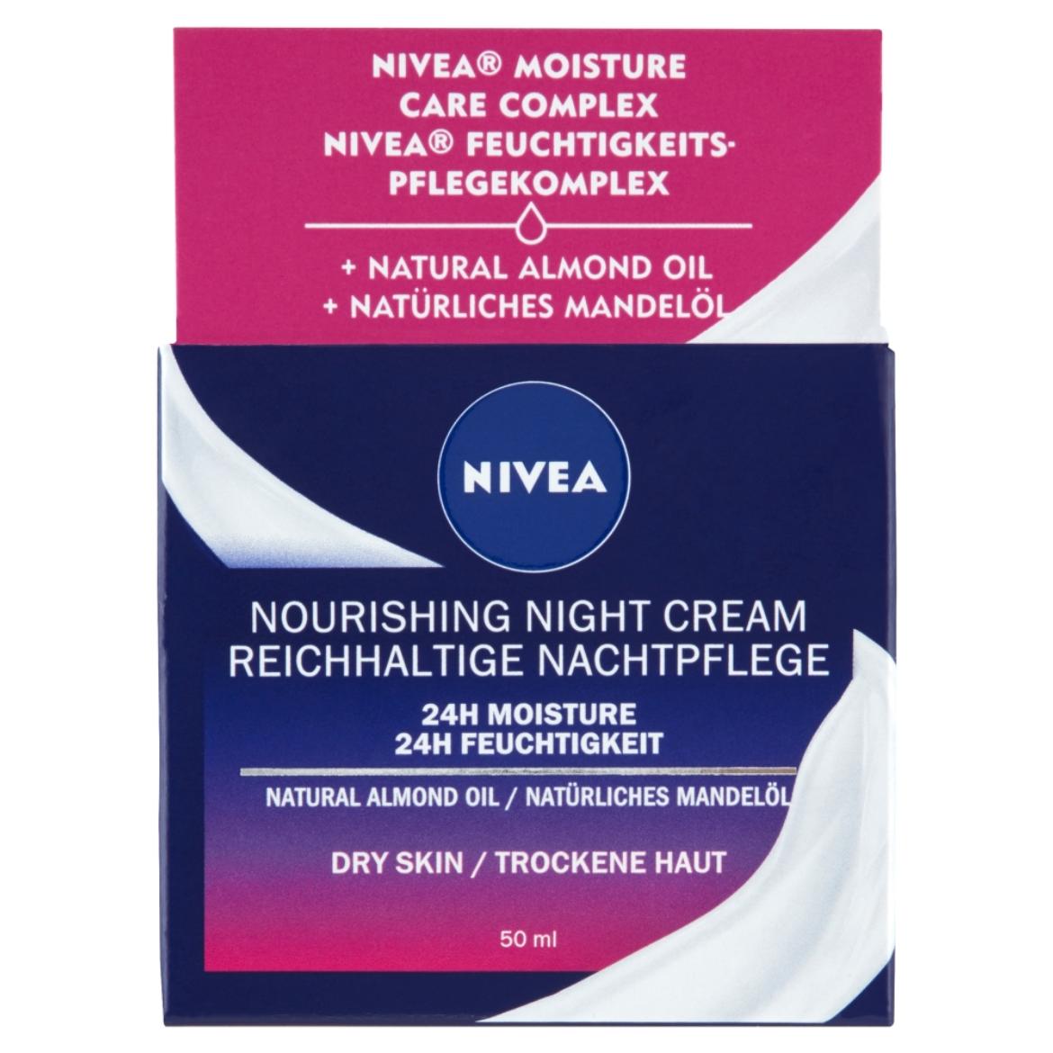 NIVEA tápláló éjszakai arckrém száraz bőrre