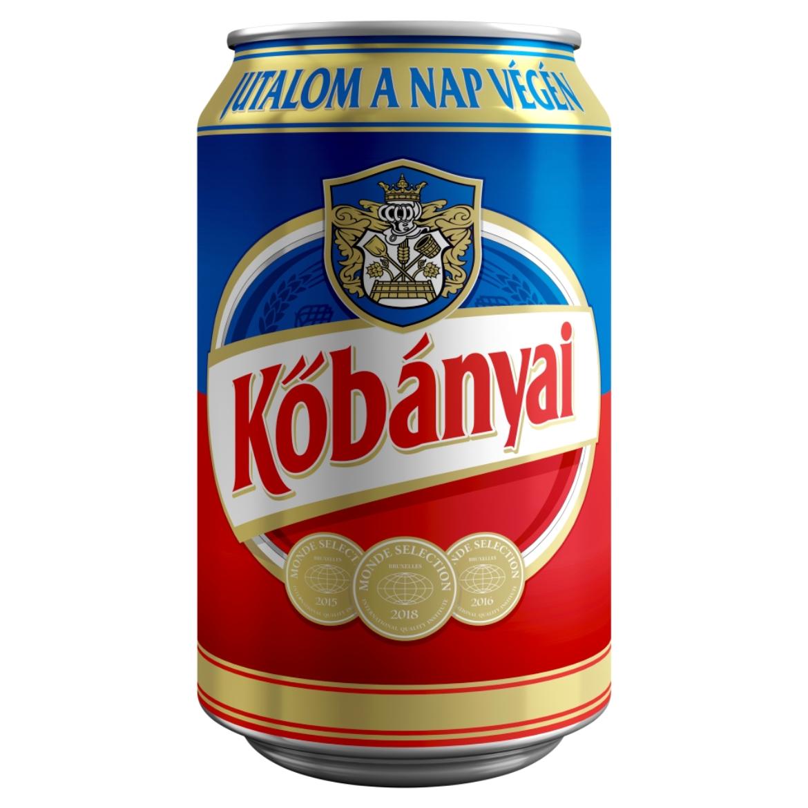 Kőbányai világos sör 4,3% 0,5 l