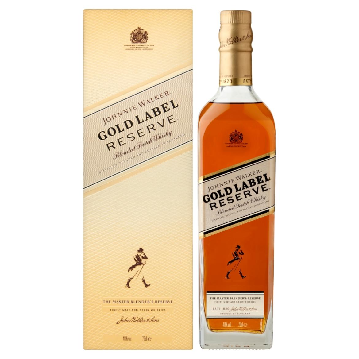 Johnnie Walker Gold Label Reserve Blended Scotch (házasított skót) whisky díszdobozban 40%