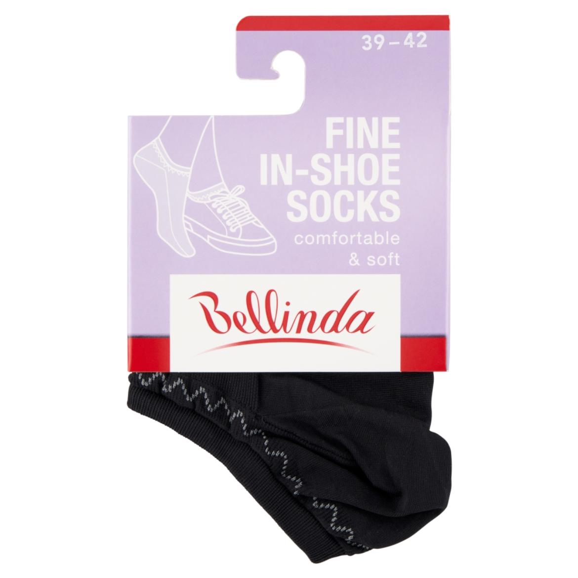 Bellinda Fine In-Shoe Fekete 39-42 Női Zokni