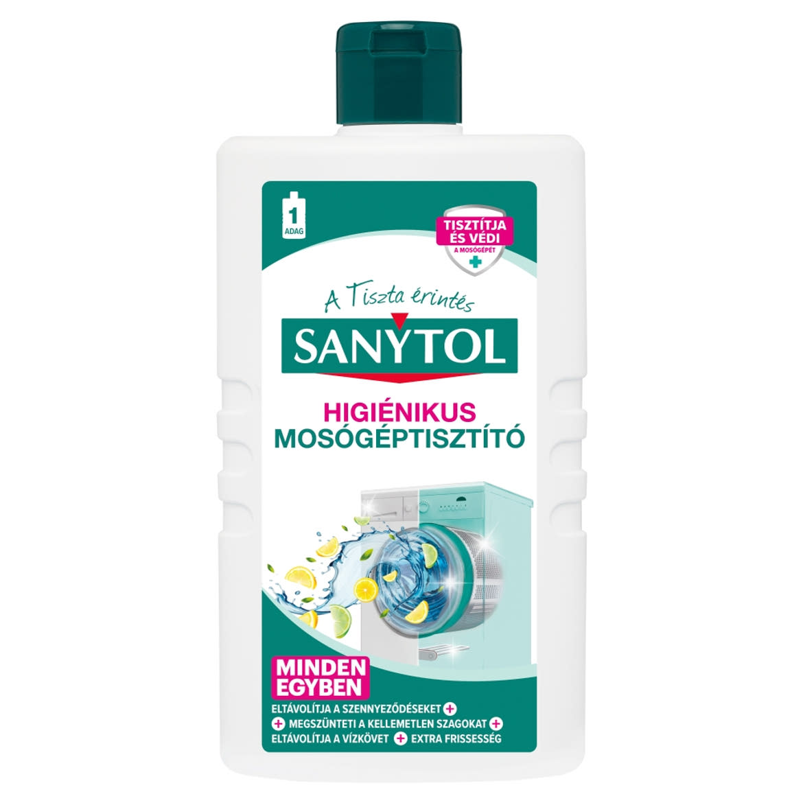Sanytol mosógép fertőtlenítő tisztítószer