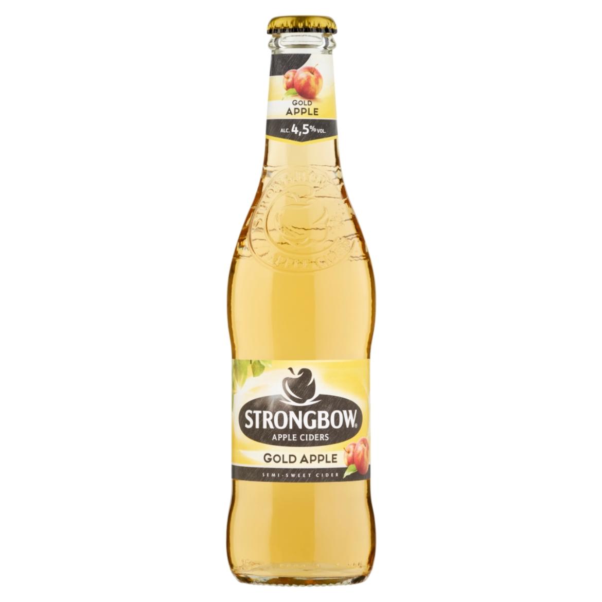 Strongbow Gold Apple alma ízű cider 4,5%