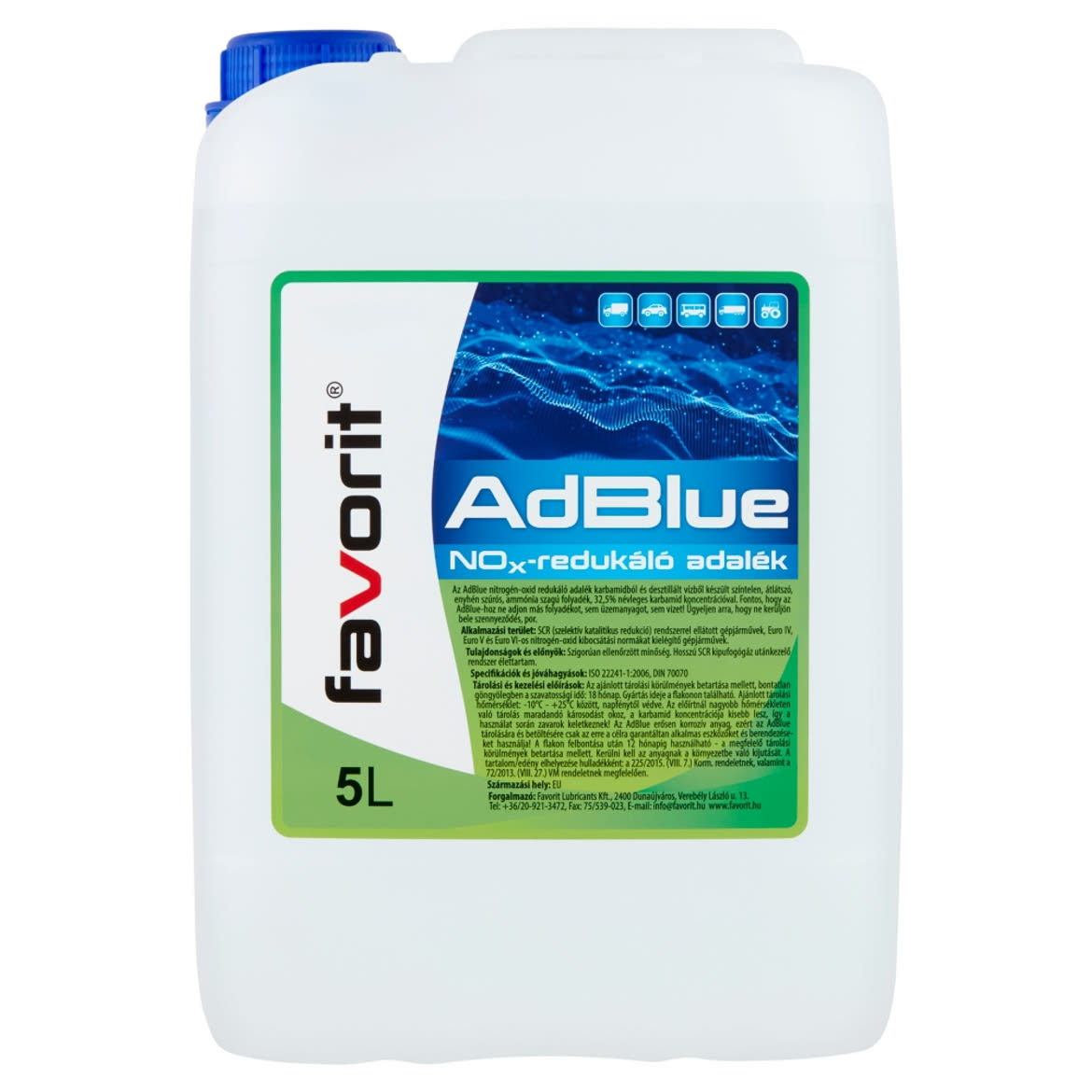 Favorit AdBlue NOx-redukáló adalék